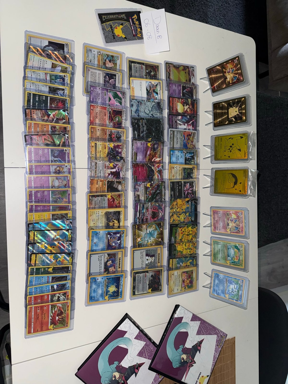 Pokémon 25th Anniversary Masterset (excl. McDonalds), Ophalen of Verzenden, Zo goed als nieuw, Meerdere kaarten, Foil
