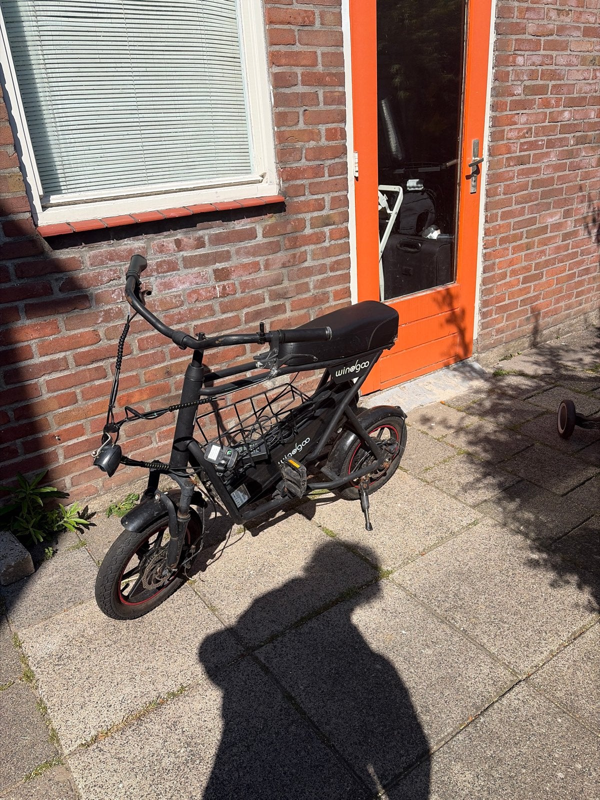 Defecte Winggoo e-bike voor reparatie of onderdelen, Ophalen of Verzenden, Gebruikt, Minder dan 30 km per accu, Overige merken
