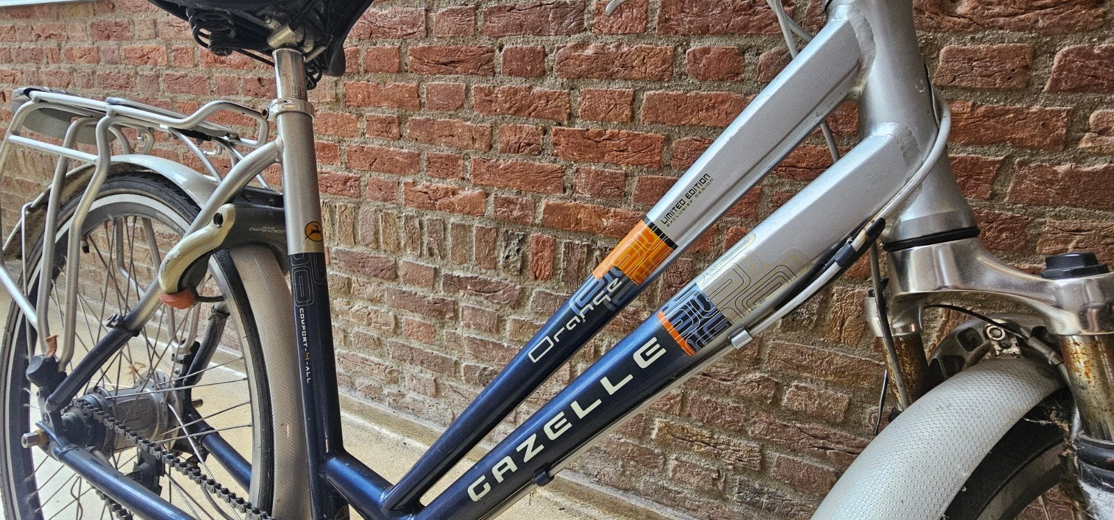 Gazelle Orange C7 Damesfiets - Zo goed als nieuw, Ophalen, Gebruikt, Versnellingen, 56 cm of meer