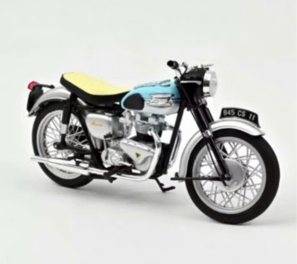 Triumph Bonneville 1959 schaal 1/18 Norev ref. 182040, Hobby en Vrije tijd, Modelauto's | 1:18, Ophalen of Verzenden, Nieuw, Motor