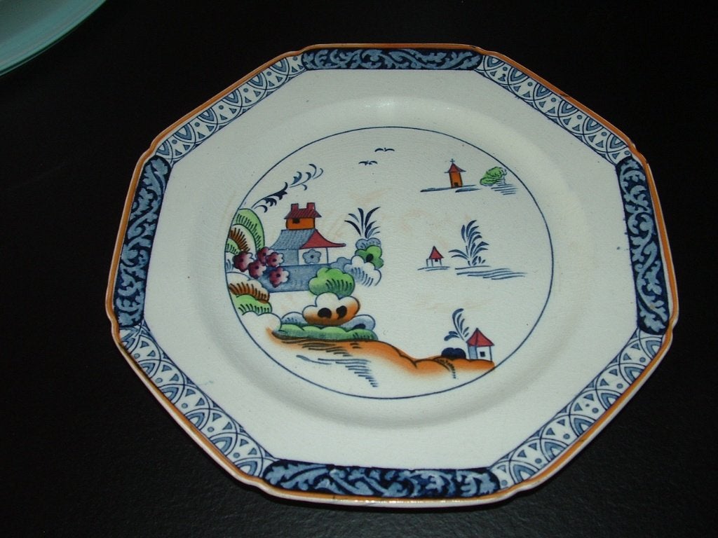Uniek Wood & sons bord "Alva" wandbordje 25 cm