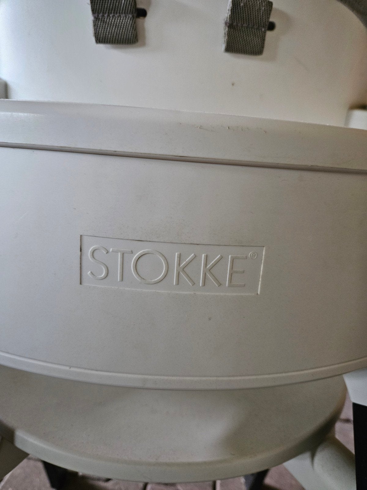 Nette Stokke kinderstoel, Ophalen, Gebruikt, Meegroeistoel