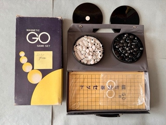 Magnetisch GO-spel in prima staat, Hobby en Vrije tijd, Een of twee spelers, Ophalen of Verzenden, Zo goed als nieuw, Yamaya