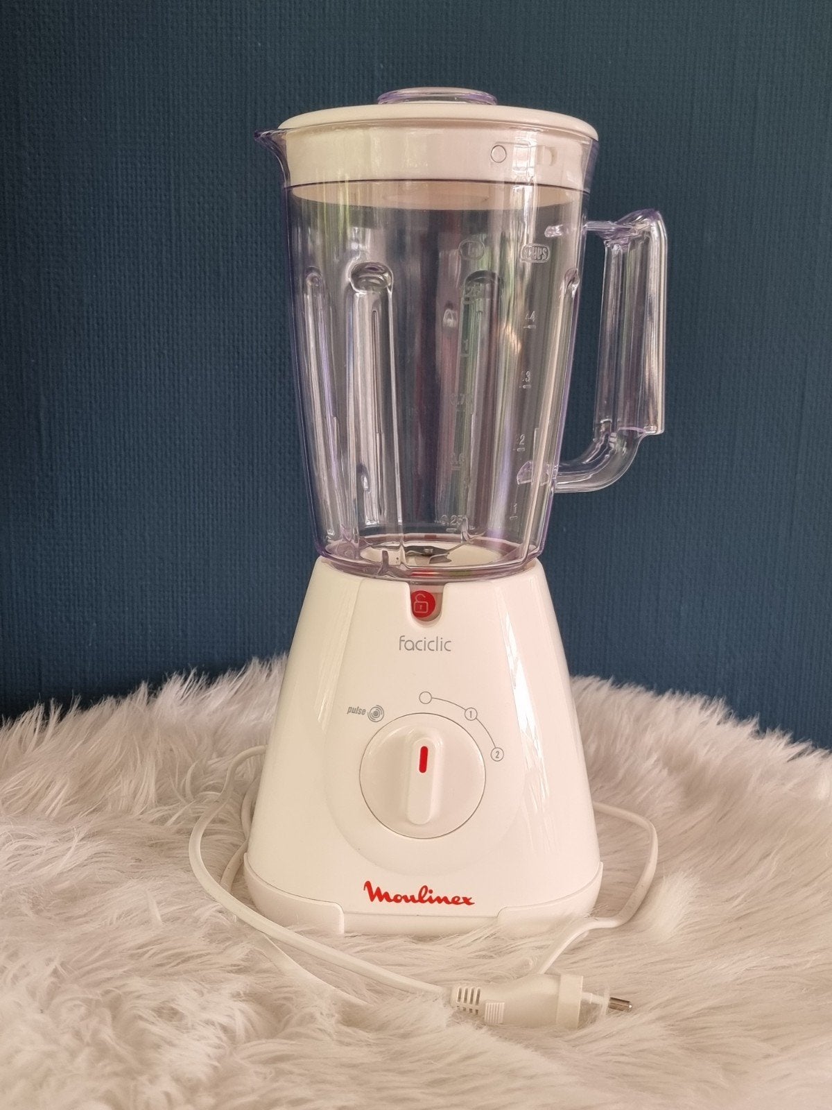 Moulinex Faciclic Blender LM300141 (nagenoeg nieuw!), Ophalen of Verzenden, Zo goed als nieuw, Blender