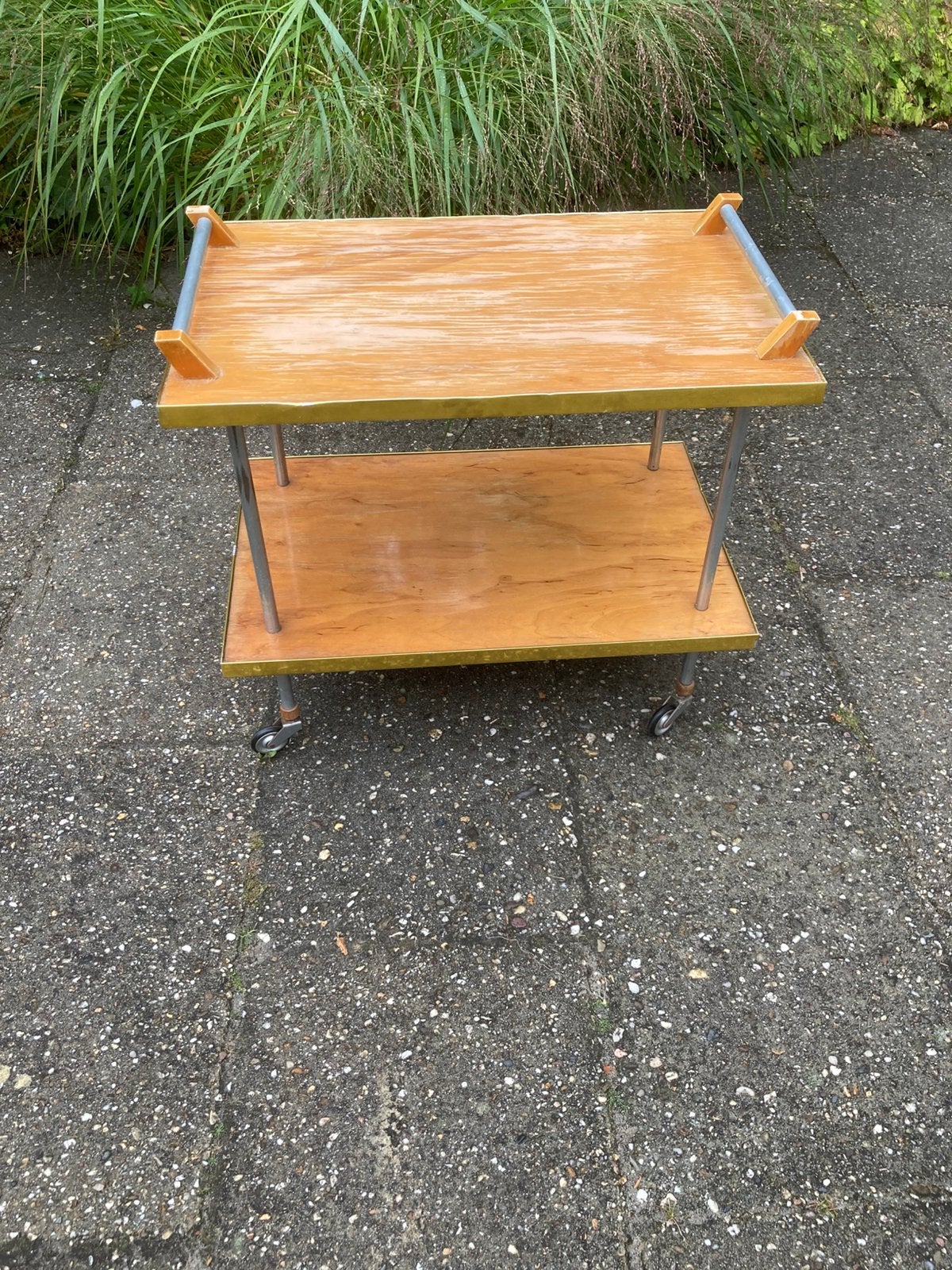 Vintage trolley jaren 60-70, Ophalen of Verzenden