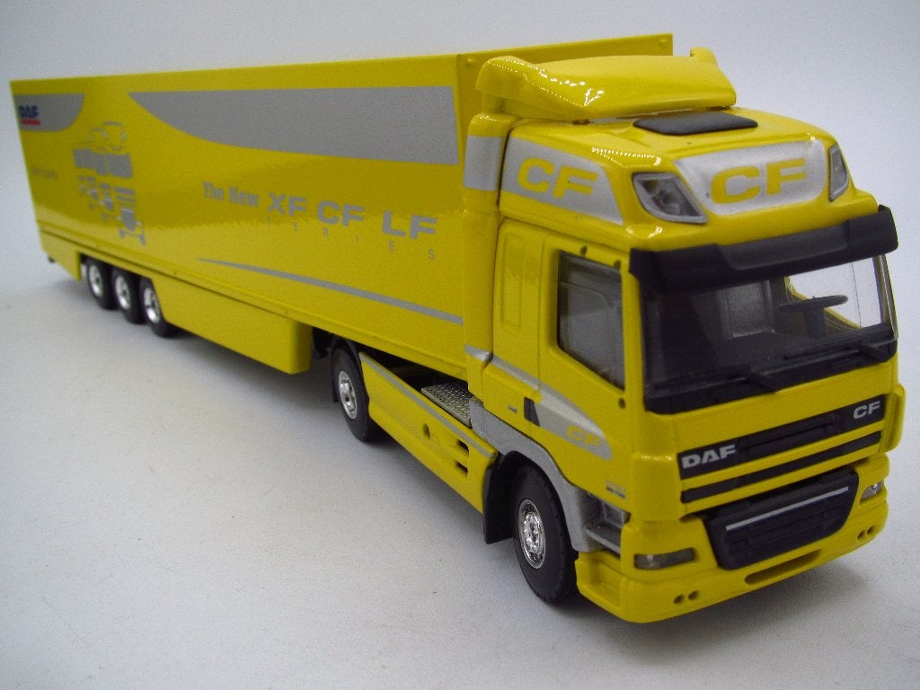 Lion Toys - DAF CF miniatuur DAF Demo 1:50, Hobby en Vrije tijd, Ophalen of Verzenden, Zo goed als nieuw, Bus of Vrachtwagen, Lion Toys