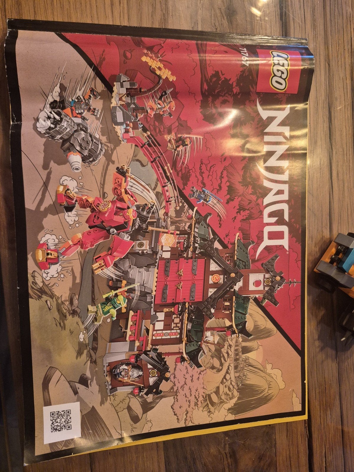 Lego ninjago Ninjaadotempel 71767, Compleet, Lego, Ophalen of Verzenden, Zo goed als nieuw
