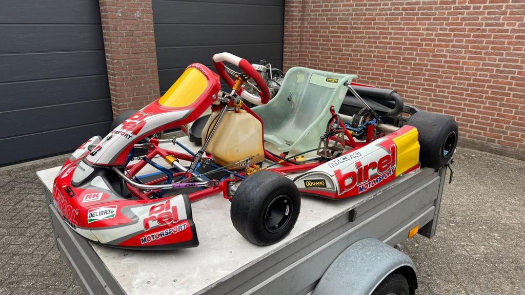 Birel Rotax Max Kart - Klaar om te racen!, Sport en Fitness, Karting, Ophalen, Gebruikt, Kart