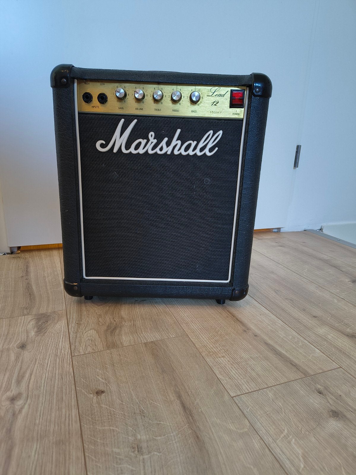 Marshall Lead 12 mk1 1982 met originele hoes, Ophalen of Verzenden, Gebruikt, Gitaar, Minder dan 50 watt