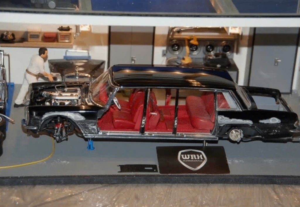 1:18 MERCEDES 600 WORKSHOP CMC A-029 LTD 30 PCS !NIEUW! WRH, Verzenden, Nieuw, Auto, Overige merken