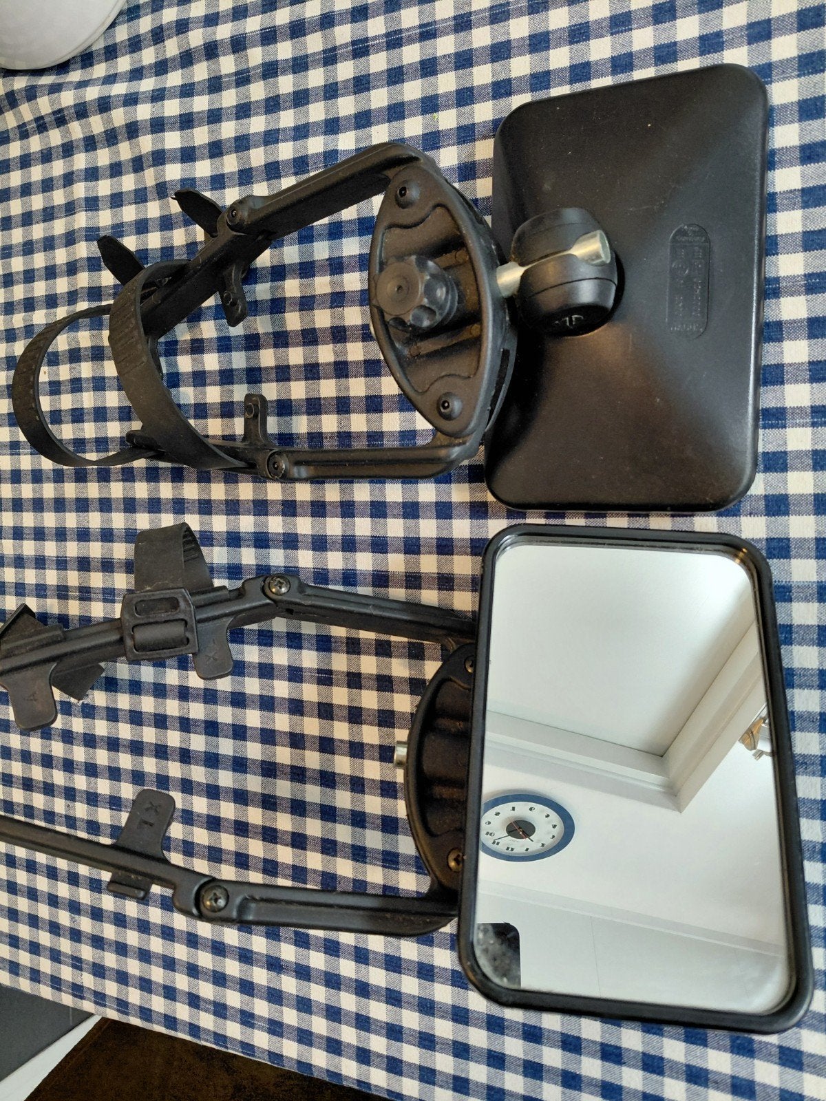 Hagus caravan spiegels - set van 2, Ophalen, Gebruikt, Universele onderdelen