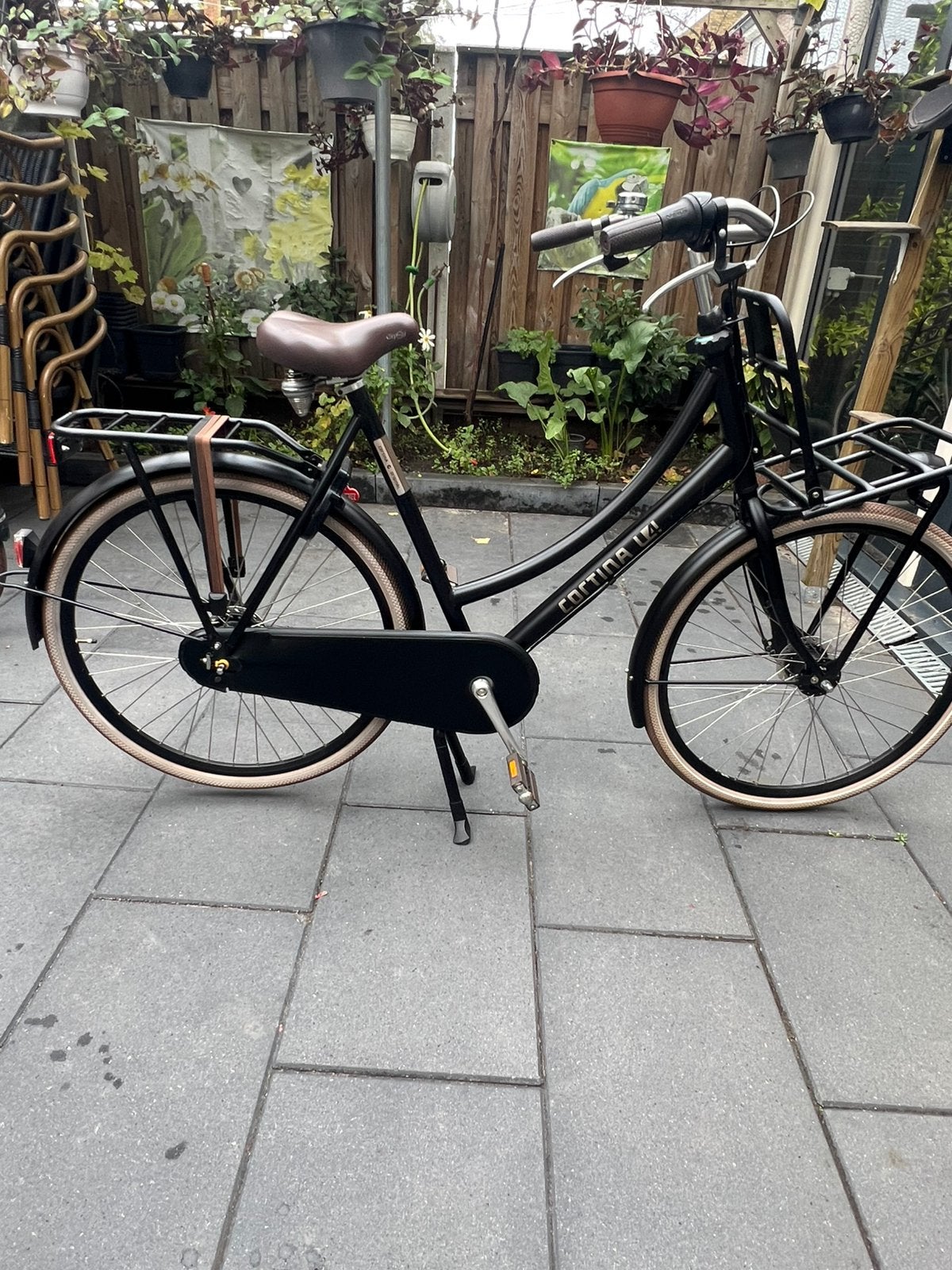 Cortina u4 meisjesfiets frame 50 cm 7 versnelling, Fietsen en Brommers, (Extra) lage instap, Zo goed als nieuw, 50 tot 53 cm, Trommelrem