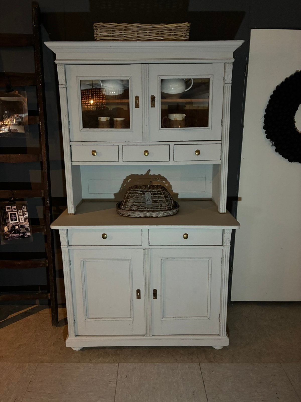 Brocante buffetkast Lyon, 105 cm of meer, Ophalen of Verzenden, Minder dan 50 cm, 100 cm of meer
