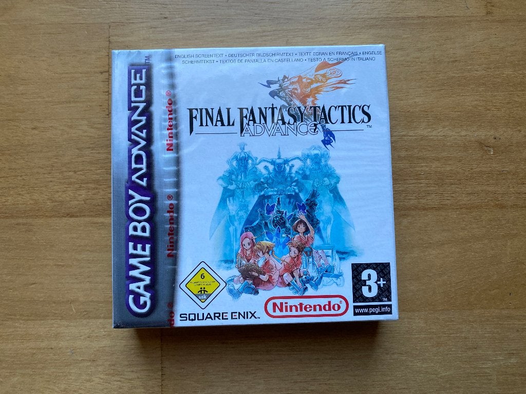 Final fantasy Tactics advance gameboy factory sealed, Spelcomputers en Games, Games | Nintendo Game Boy, Avontuur en Actie, 1 speler