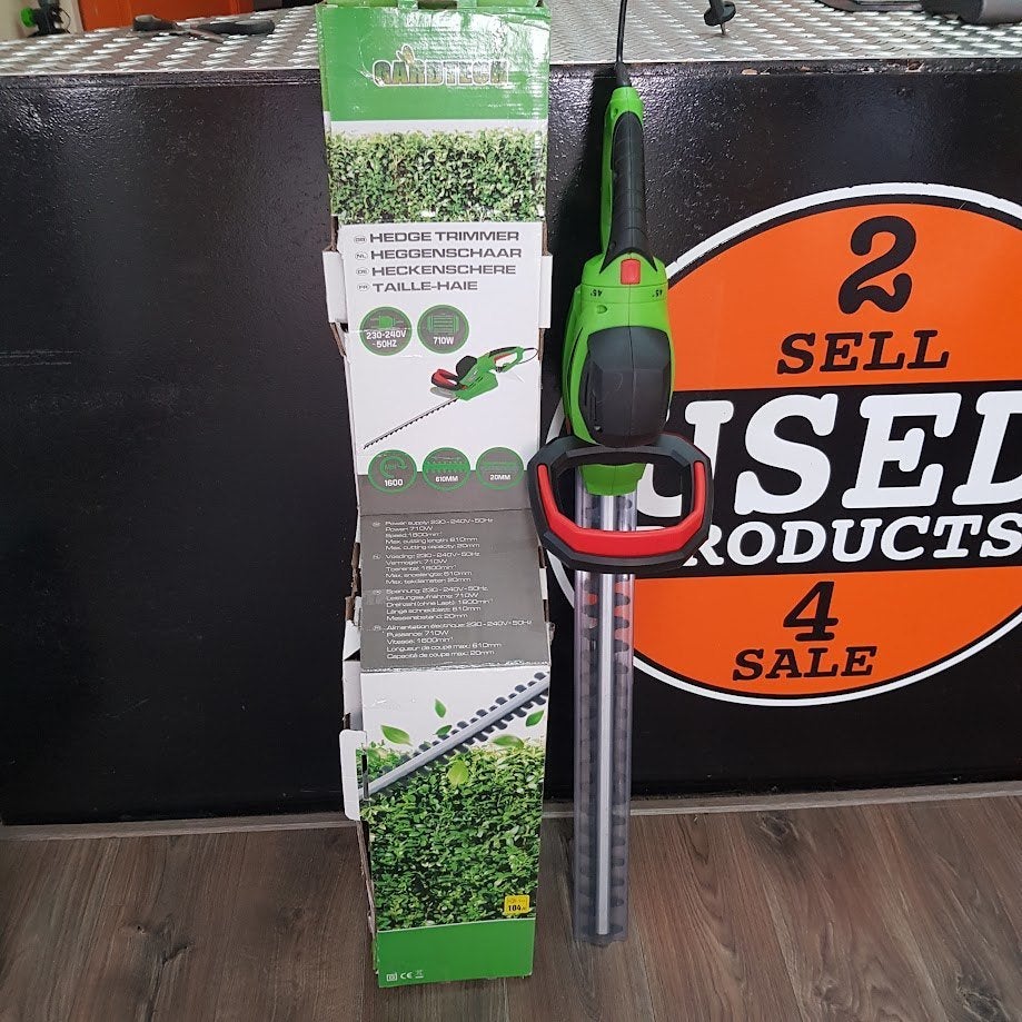 Gardtech 61cm heggeschaar in nieuwstaat in doos met garantie, Ophalen of Verzenden, Zo goed als nieuw, X, Elektrisch