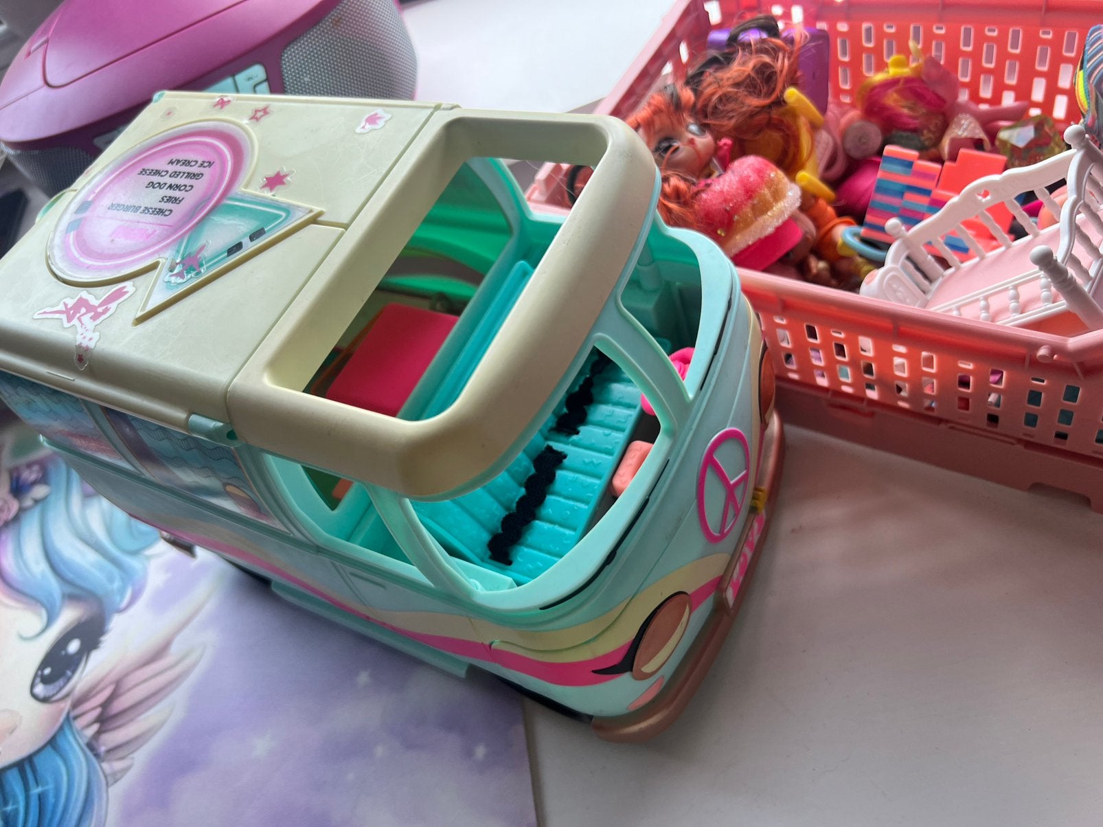 Lol suprise clubhouse en camper plus poppetjes, Ophalen, Zo goed als nieuw, Meisje