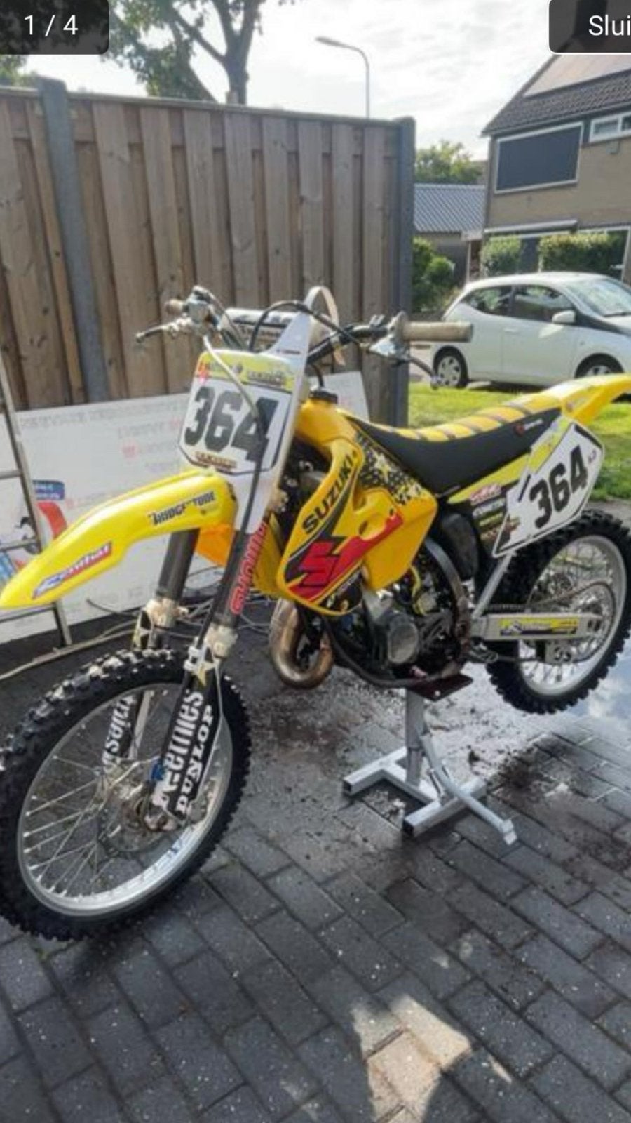 Suzuki RM 125cc, Ophalen of Verzenden, Zo goed als nieuw, 125 cc, Suzuki