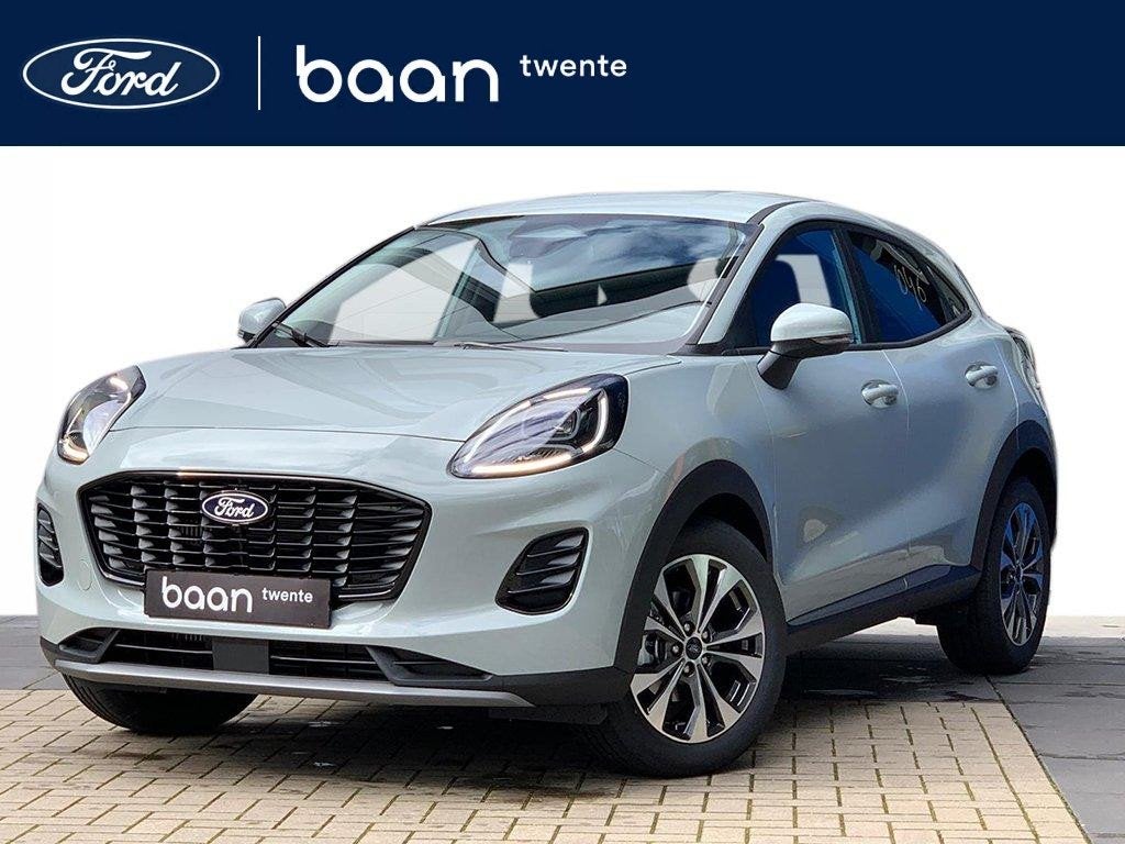 Ford Puma 1.0 EcoBoost Hybrid Titanium | Voorraad |, Auto's, Voorwielaandrijving, 12 maanden, Stof, Puma
