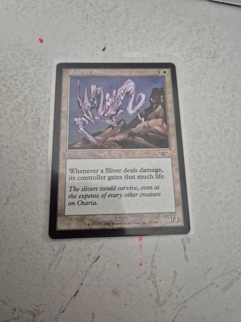Magic: The Gathering - Essence Sliver (13/145), Ophalen of Verzenden, Gebruikt, Losse kaart
