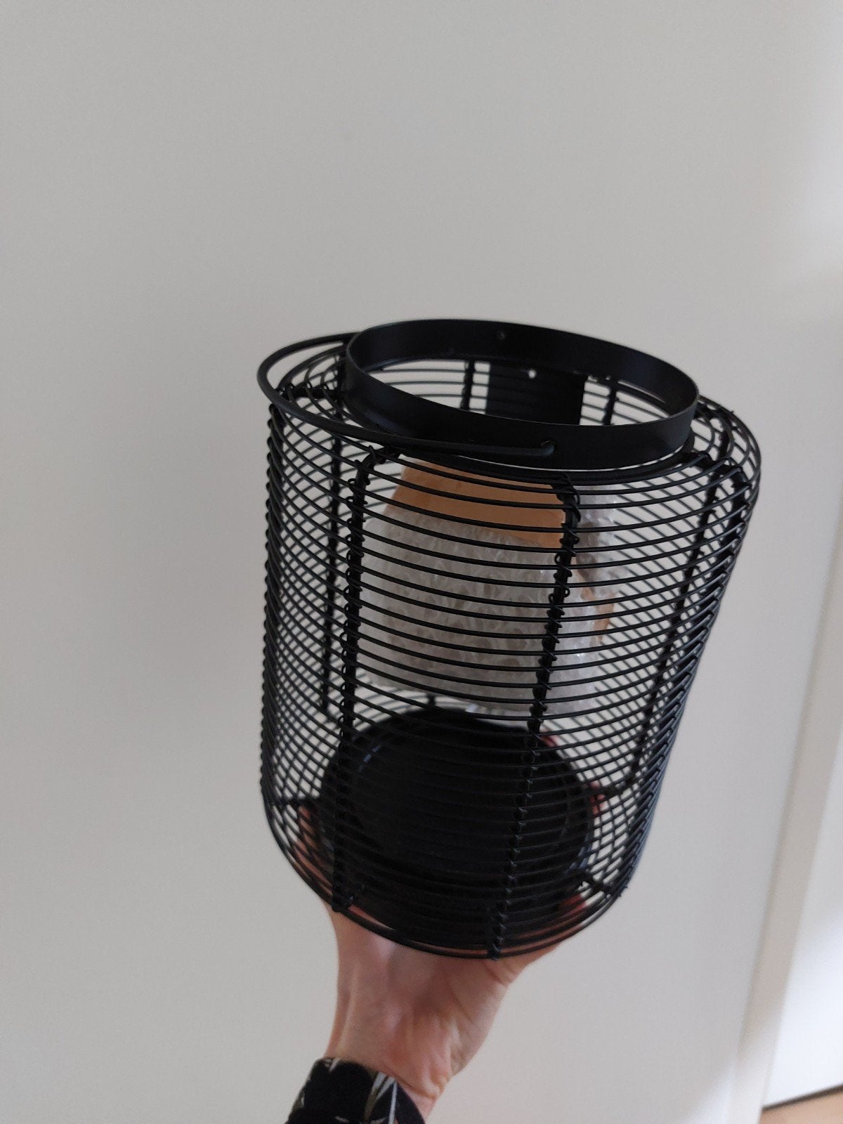 Windlicht wind licht - nieuw nog ingepakt in verpakking, Ophalen of Verzenden, Nieuw, Zwart, Windlicht