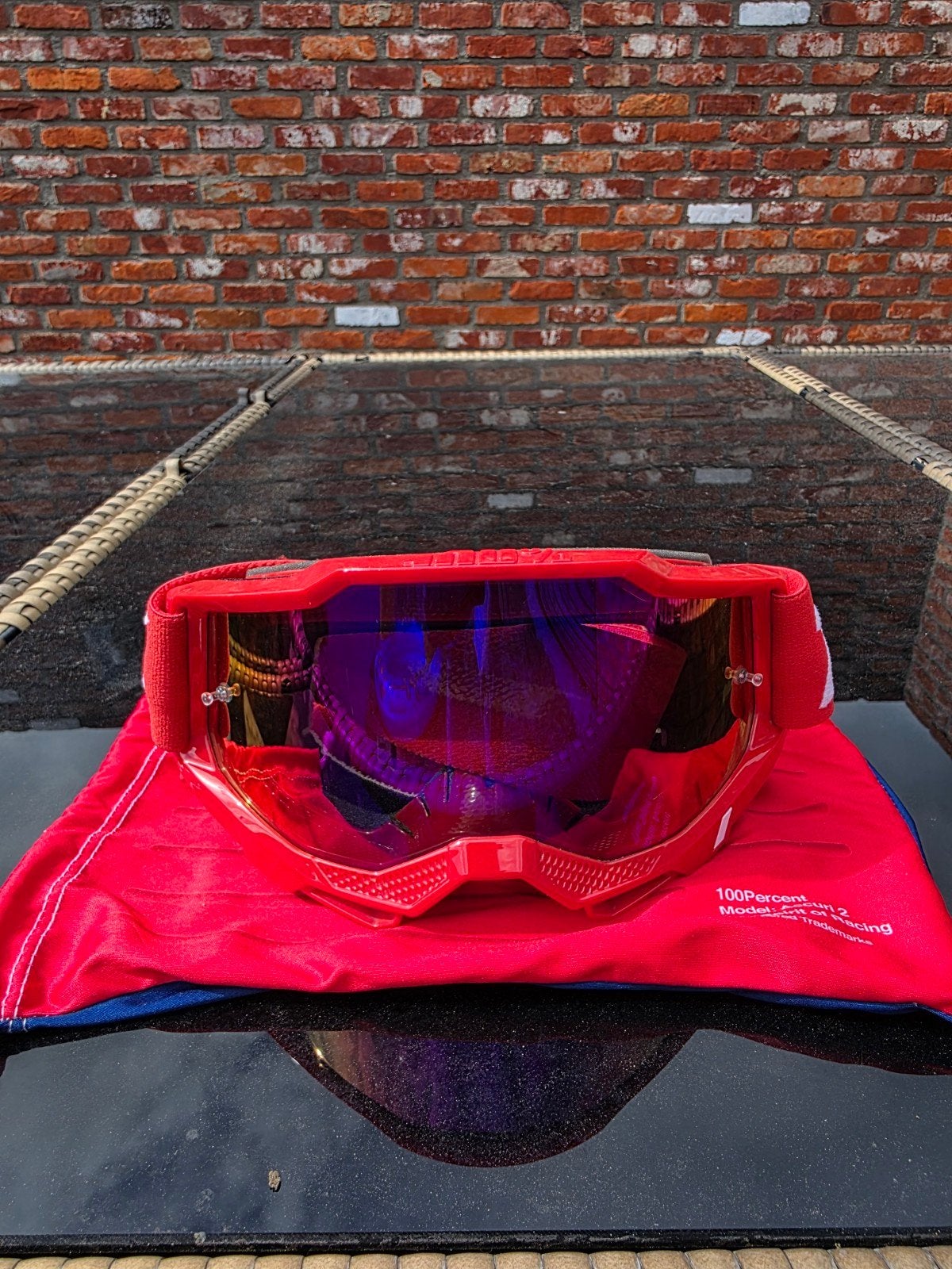 crossbril 100%, Ophalen, Tweedehands, Offroadhelm, Overige merken