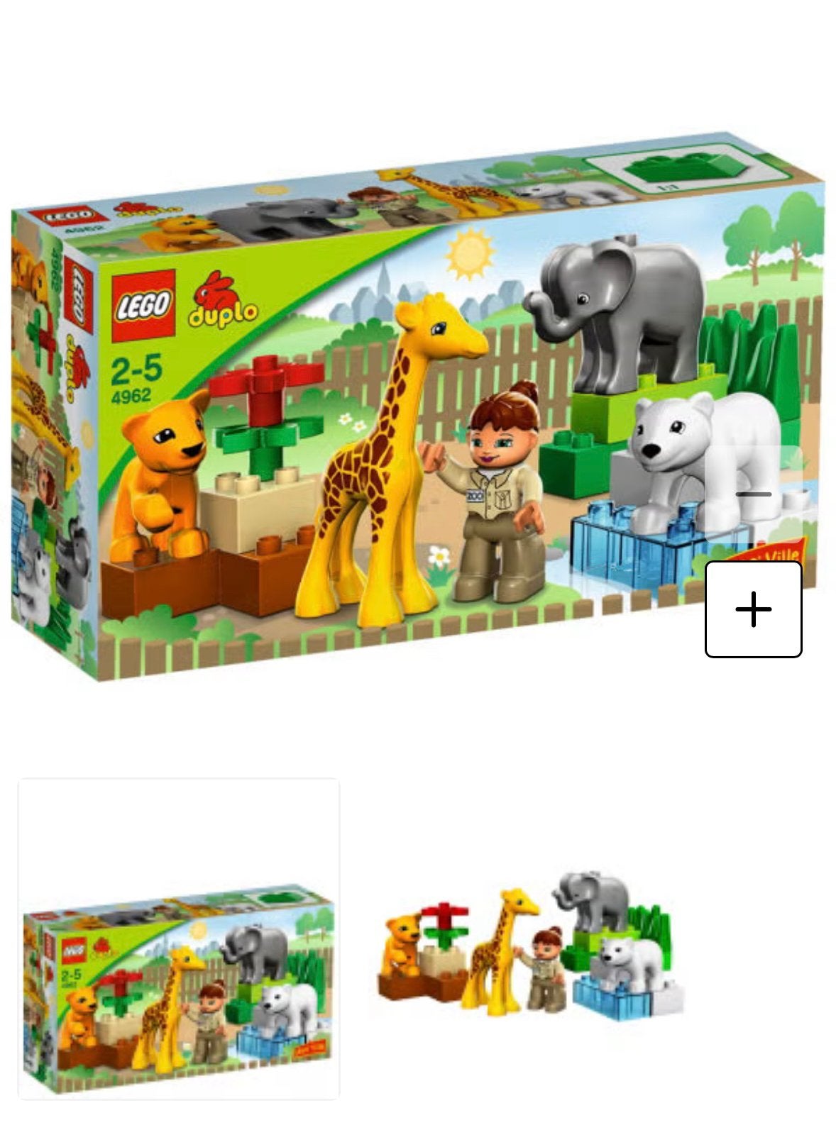 Duplo set 4962, Ophalen of Verzenden, Zo goed als nieuw, Duplo
