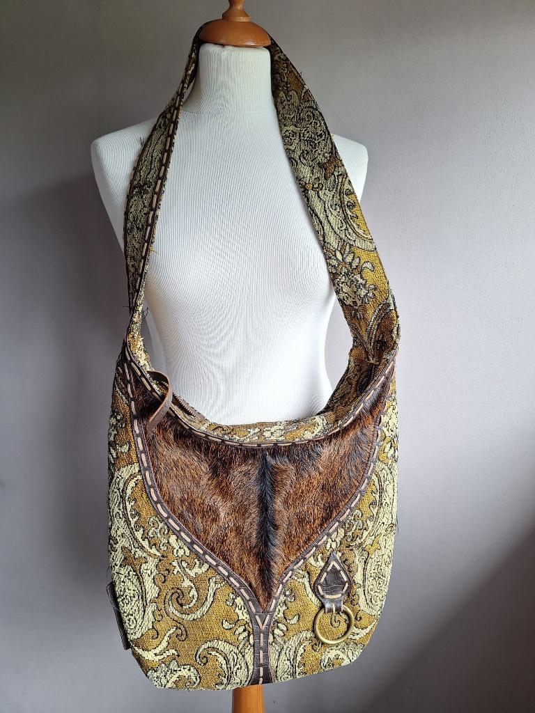 Aparte grote schouder tas van Chick on a Mission, Ophalen of Verzenden, Nieuw, Bruin, Overige typen
