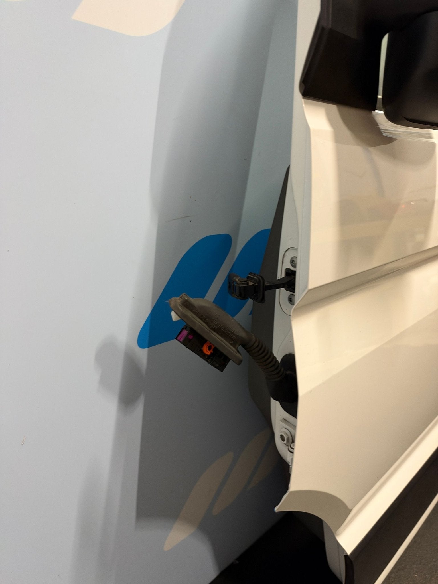 Volkswagen Crafter voorportier links wit LB9A 2016-2026, Gebruikt, -, Deur, -