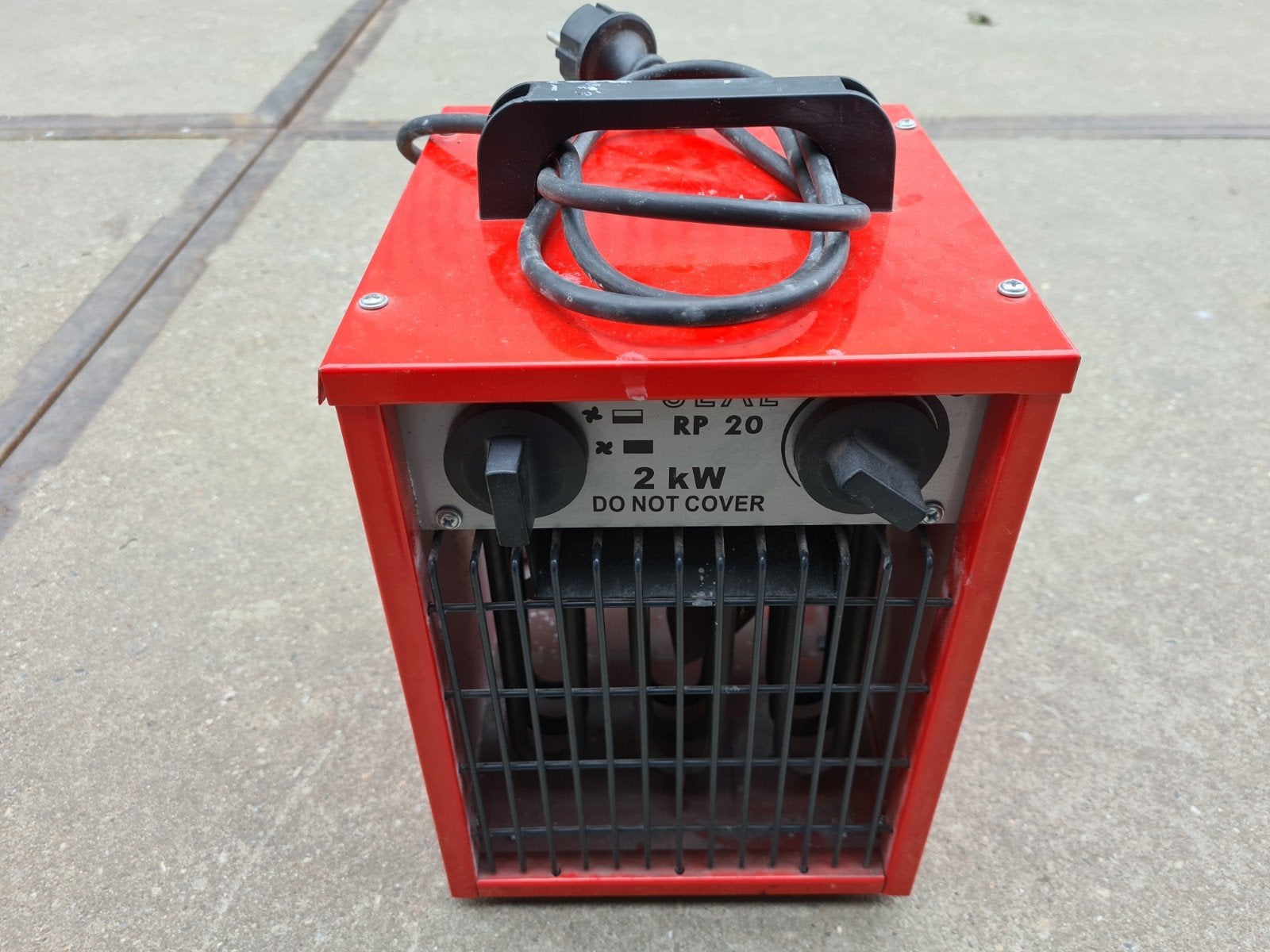 kachel heater 230V 2000W Afmetingen 21x21x30cm, 30 tot 80 cm, Kachel, Minder dan 60 cm, Ophalen of Verzenden