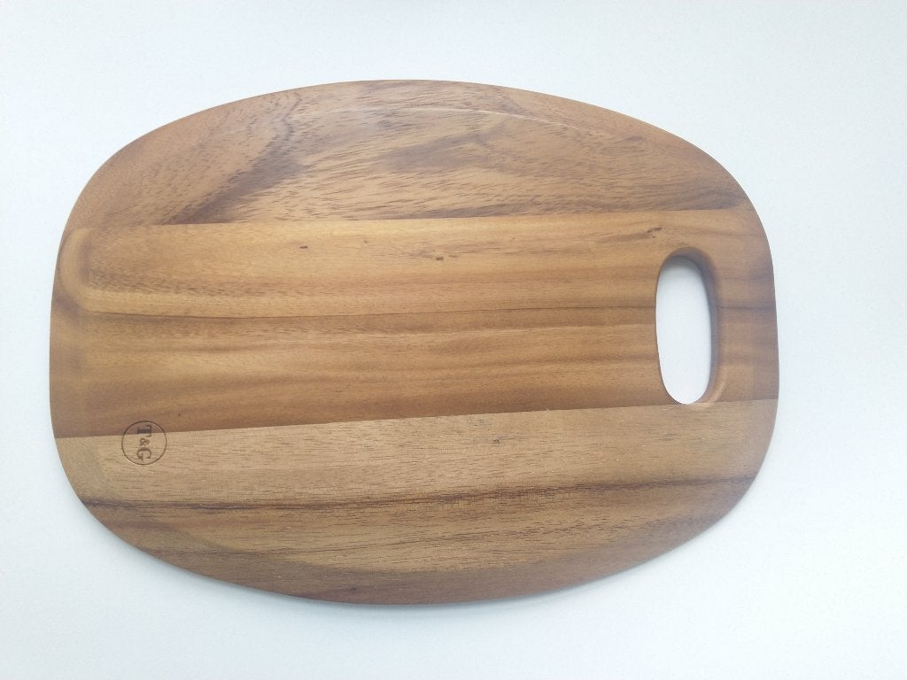 snijplank T&G Toscane Surf Snijplank in Acacia hout, Ophalen of Verzenden, Nieuw