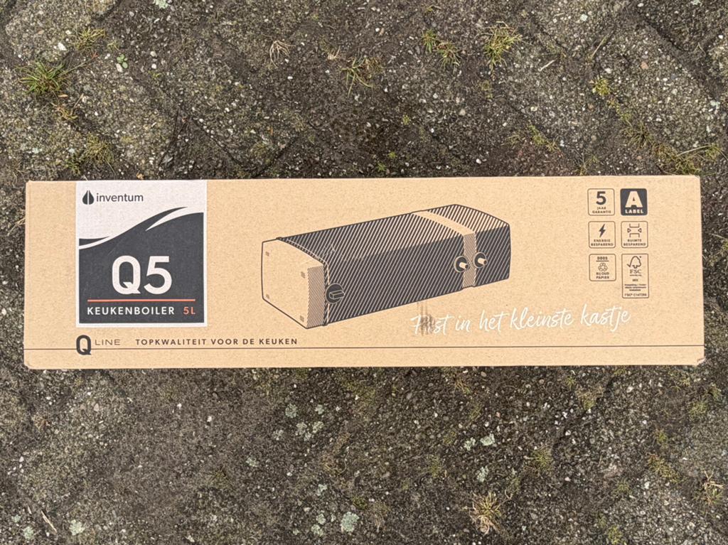 Inventum Q5 keukenboiler - Nieuw in doos, Nieuw, Minder dan 3 jaar oud, Minder dan 20 liter, Boiler