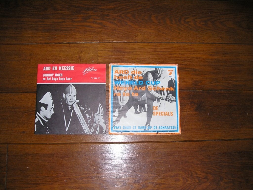 60s ard schenk single en puzzle, Ophalen of Verzenden, Zo goed als nieuw, 7 inch
