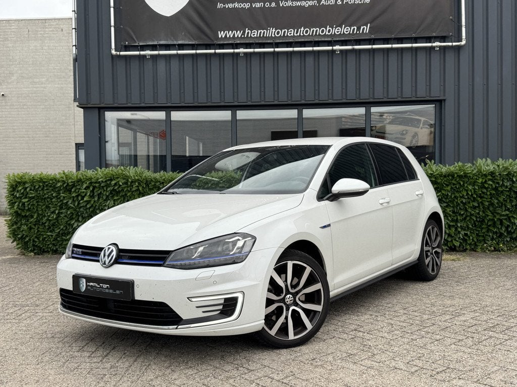 Volkswagen Golf 7 GTE 1.4 TSI 204pk Hybride Zeer goed onderh, Auto's, Stof, Gebruikt, 4 cilinders, Automatische klimaatregeling