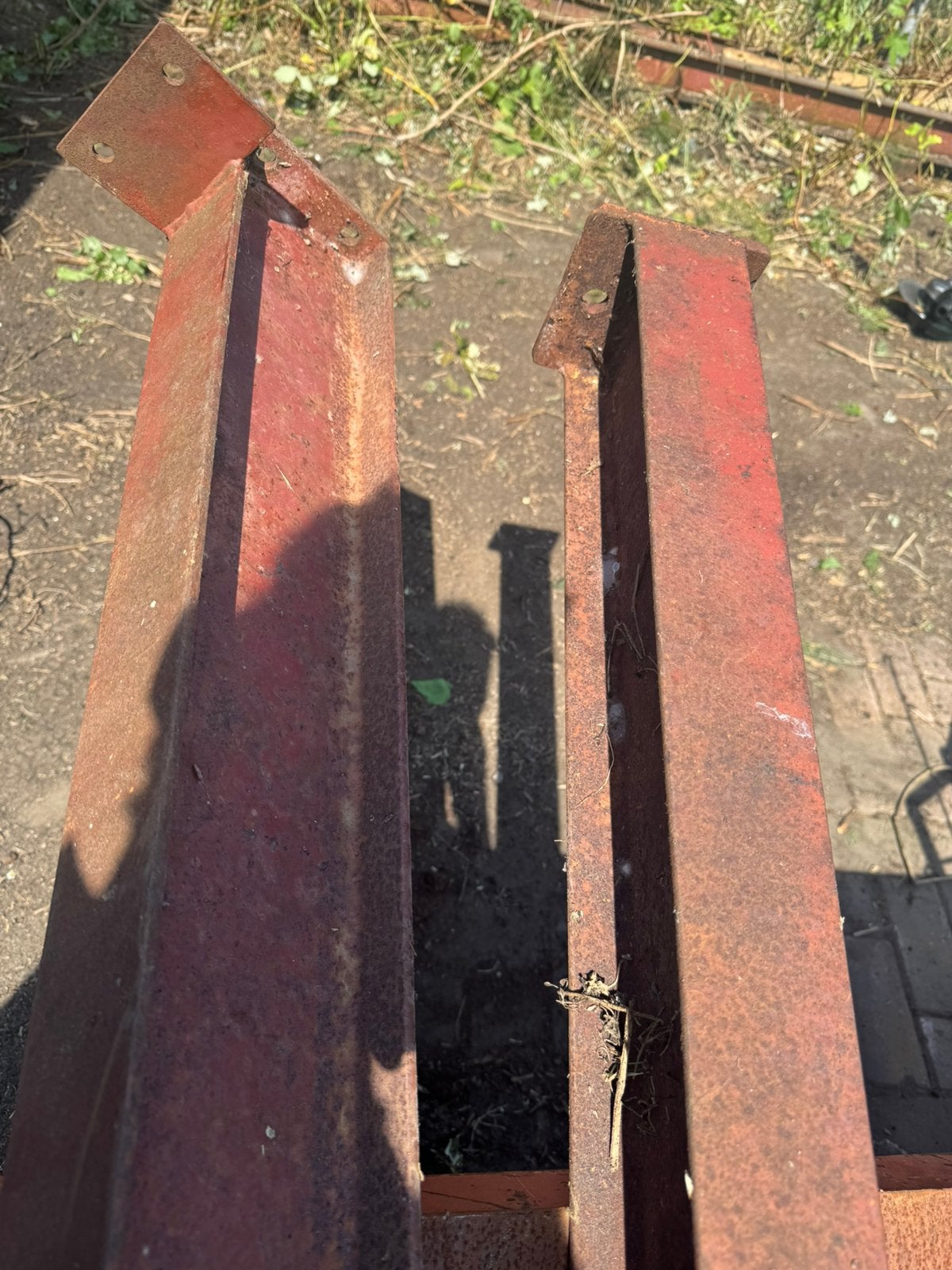 Stalen H-balk/I balken. 2x8 meter en 3x3 meter 75x140, Ophalen, Gebruikt, IJzer