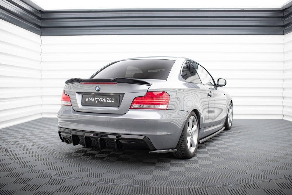 Voorlip sideskirt spoiler diffuser - BMW 1-Serie E82 07-11, Ophalen of Verzenden