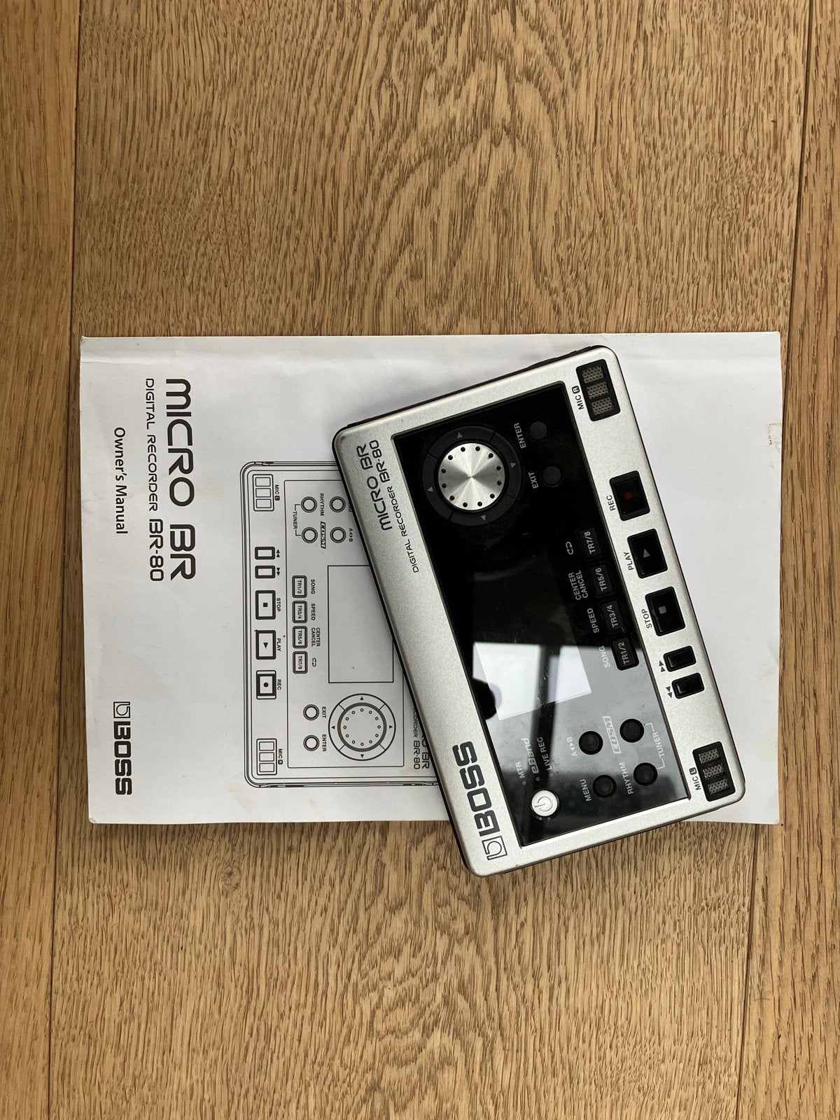 Boss Micro BR BR-80 Digitale Recorder met Handleiding, Ophalen of Verzenden, Zo goed als nieuw