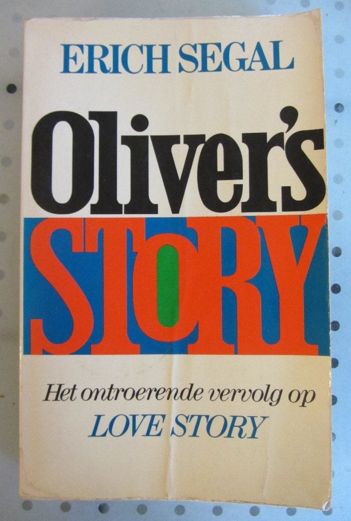 Olivers story door Erich Segal, Boeken, Gelezen, Ophalen of Verzenden, Erich Segal, Amerika