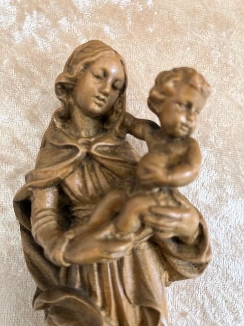 Madonna met Kind, Ophalen of Verzenden, Handgemaakt, 20 - 50 cm, Beeld