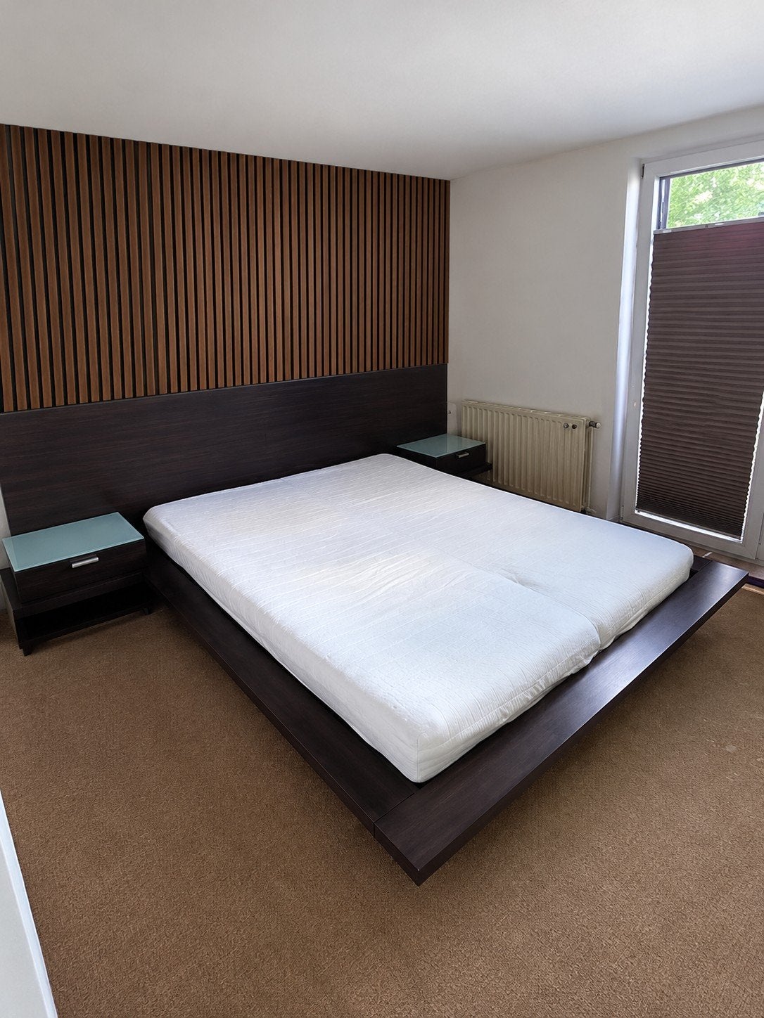 tweepersoonsbed, Ophalen, Gebruikt, 210 cm, Tweepersoons