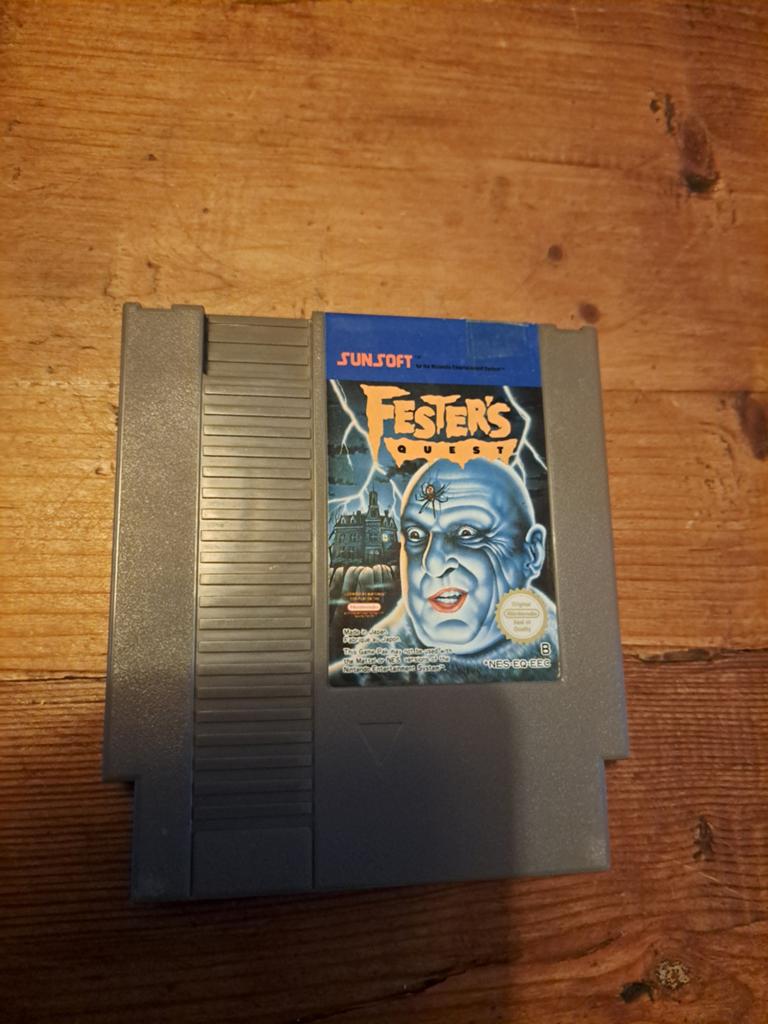 Fester's Quest NES - Klassieke Actie Shooter Game, Spelcomputers en Games, Games | Nintendo NES, Gebruikt, Shooter, 1 speler, Ophalen of Verzenden