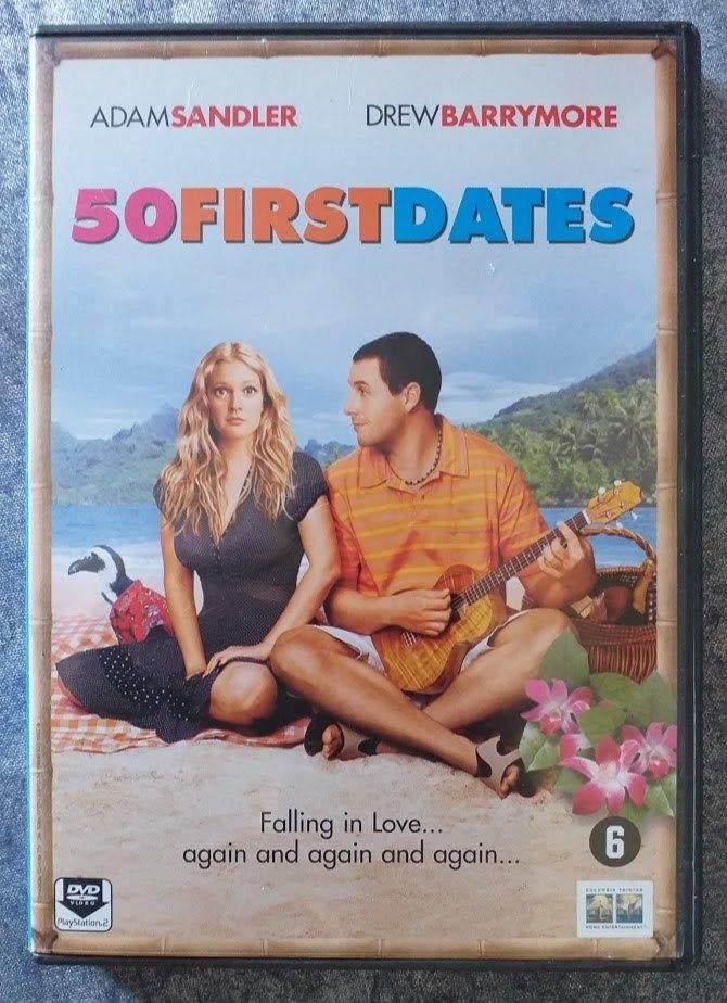 DVD: 50 first dates 2004 [5087]  [CdDVKo], Vanaf 6 jaar, Ophalen of Verzenden, Zo goed als nieuw, Romantische komedie