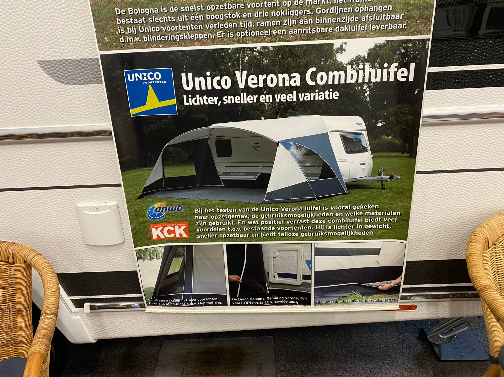 Caravan, Rondzit, Particulier, Luifel, Tot en met 4