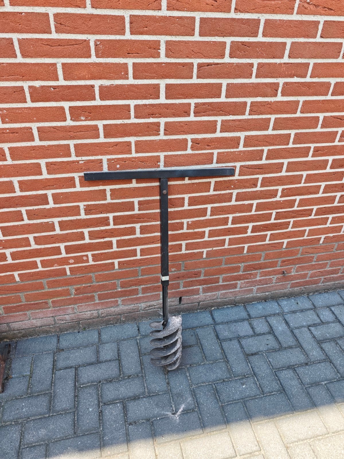 Grondboor 15cm, Tuin en Terras, Hand-tuingereedschap, Ophalen of Verzenden, Zo goed als nieuw, Grondboor