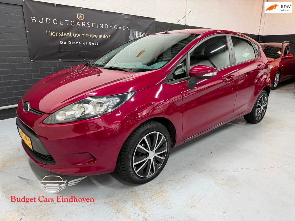 Ford Fiesta 1.25 Trend Nap/Airco/5Drs/APK 06-2027!, Voorwielaandrijving, Stof, 1242 cc, 4 cilinders