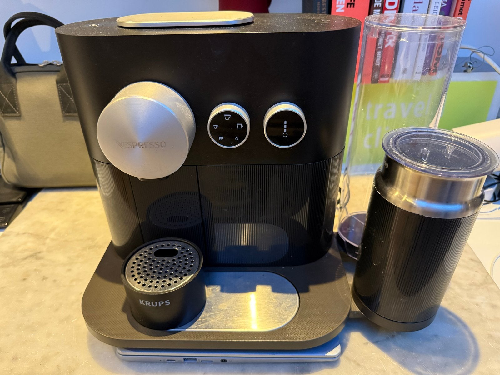 Nespresso Krups DEFECT koffiezetapparaat, Ophalen, Koffiemachine, 1 kopje, Niet werkend