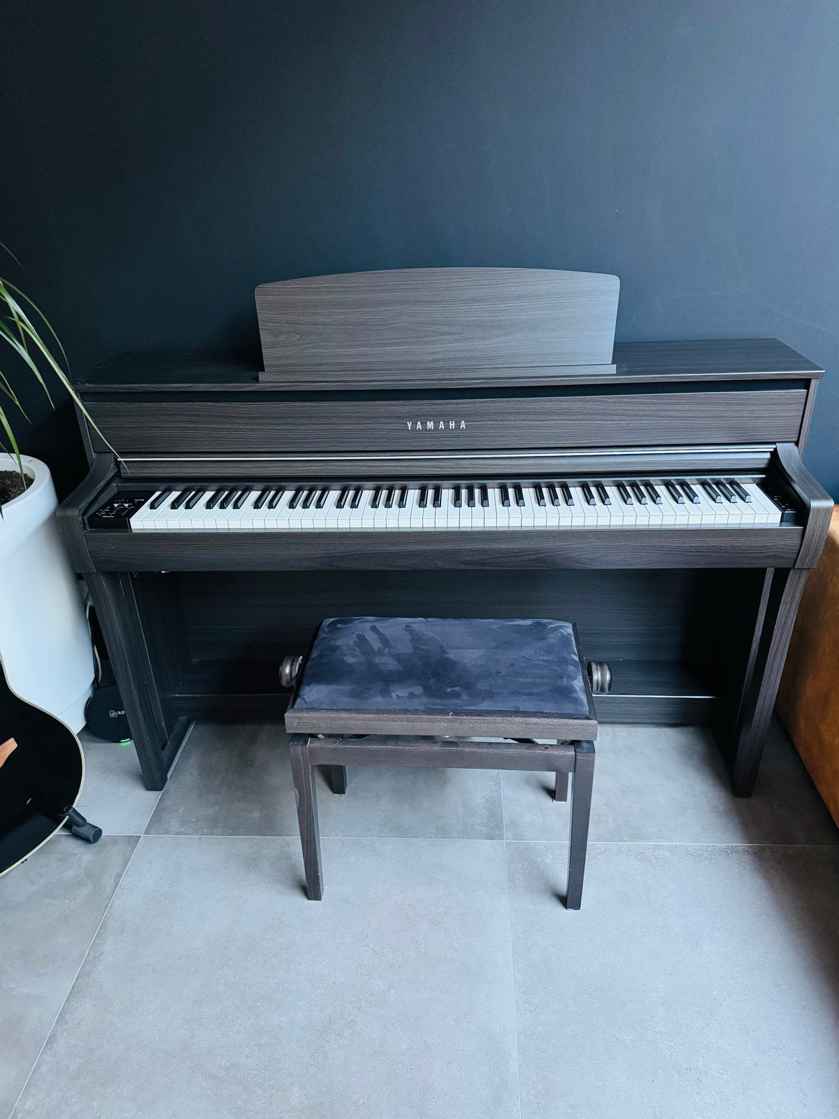 Yamaha Clavinova CLP-675 Digitale Piano met Kruk, Muziek en Instrumenten, Ophalen, Overige kleuren, Digitaal, Zo goed als nieuw