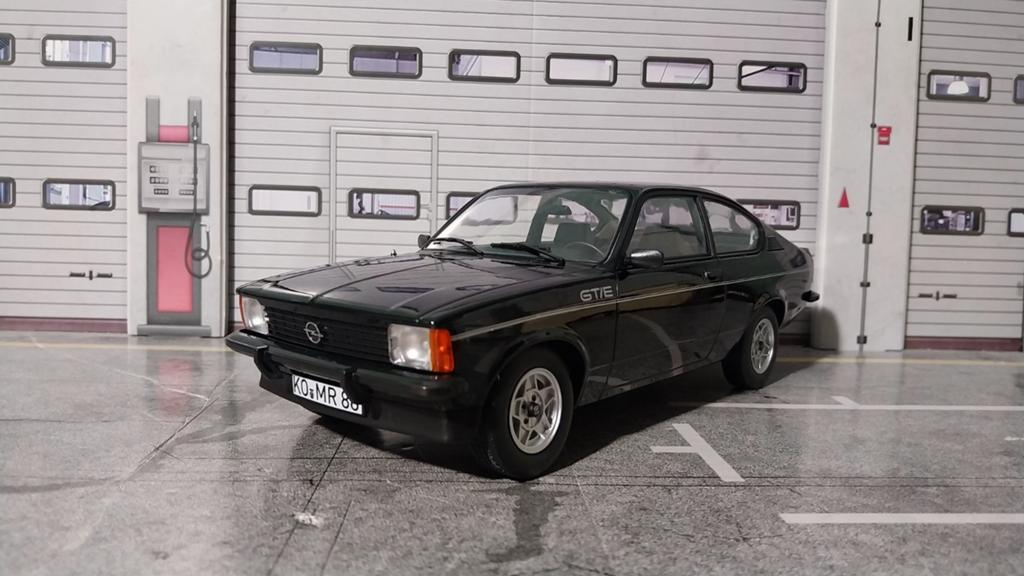 ZELDZAAM: Opel kadett c coupe gt/e zwart limited 500 pieces, Ophalen of Verzenden, Nieuw, Auto, Norev