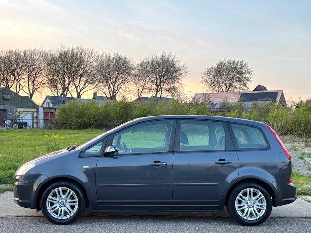 Ford C-Max 1.6-16V Ghia ECC Audio-CD/MP3 Electric pakket Cru, Voorwielaandrijving, 1596 cc, Gebruikt, Zwart