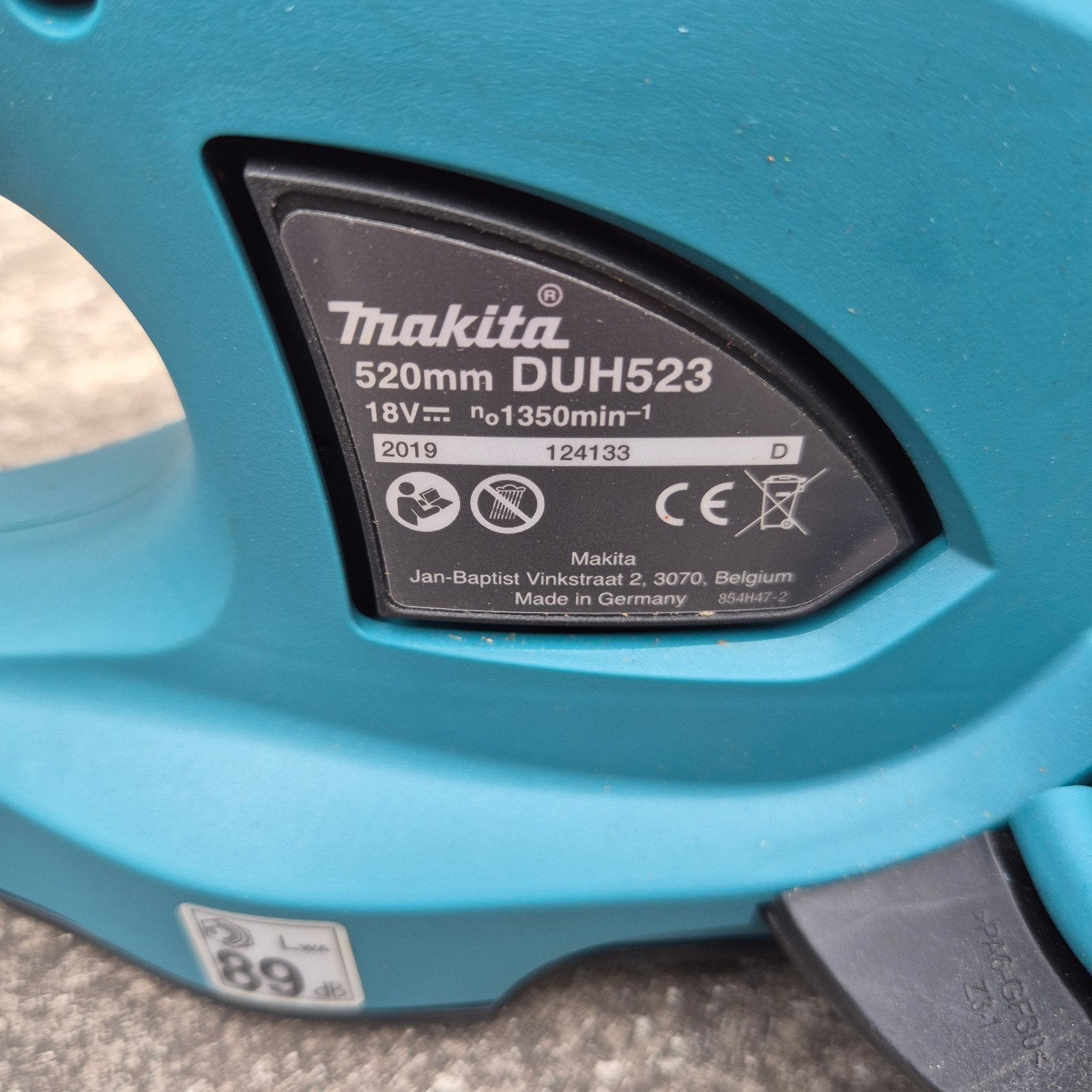 Makita DUH523 Accu Heggenschaar 520mm, Ophalen, Gebruikt, Accu, Makita