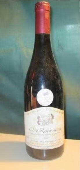 1x Chateau de Champagny - Cote Roannaise - 2009, Verzamelen, Frankrijk, Ophalen of Verzenden, Zo goed als nieuw, Rode wijn